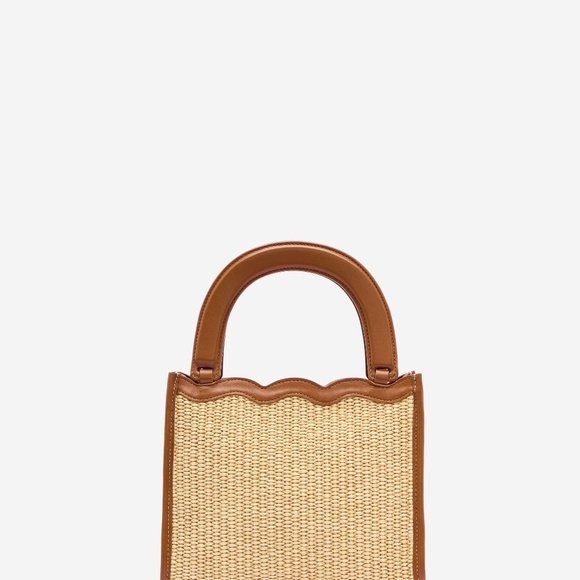 Reformation Emma Mini Bag Natural - Size OS